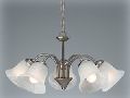 Chrome Plated 5'li Chandelier