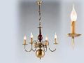 4'l� Antik Candle  Avize