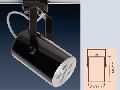 Siyah Al�minyum G�vdeli Led Vitrin