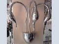 	 Interior Sconce Polished Chrome 3 `l�