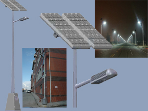 Güneş Enerjili Ledli Sokak Aydınlatma